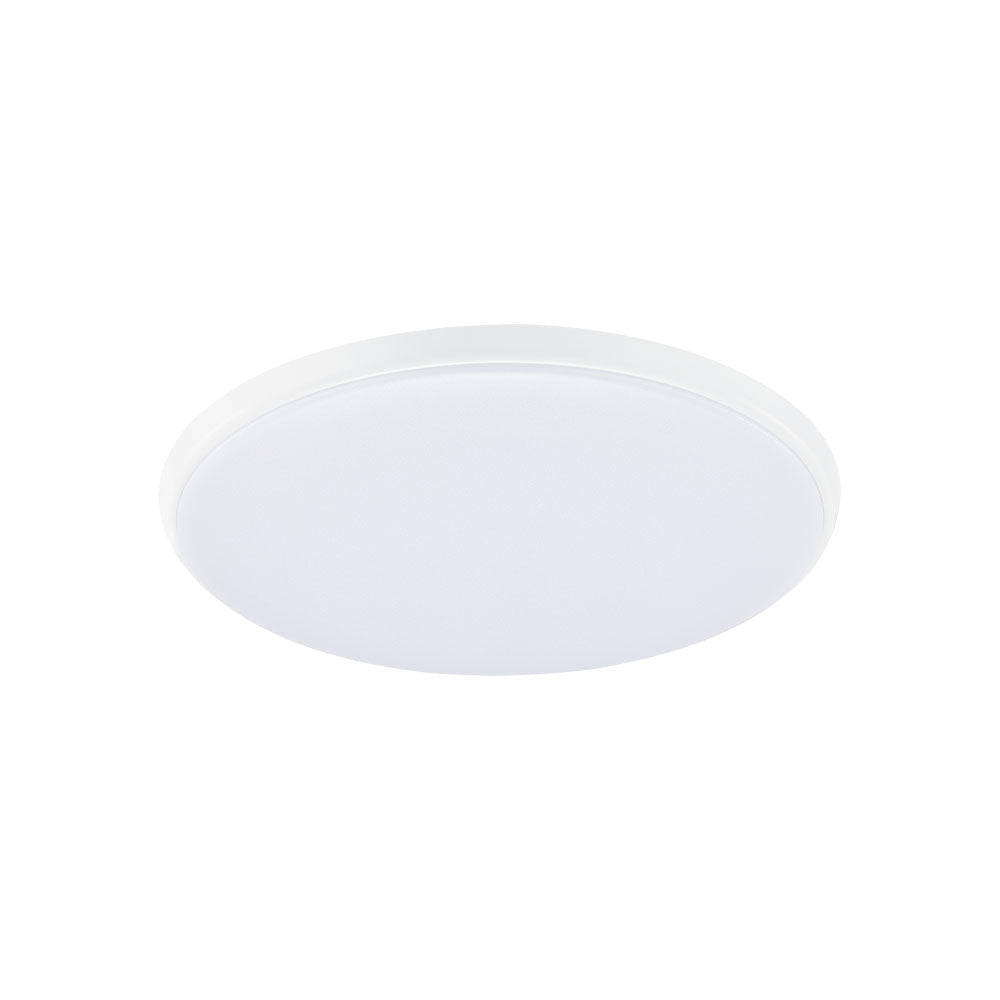 Ollie 12W CCT Dimmable Oyster Light White Trim